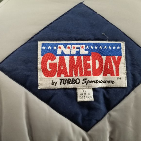 Vintage Dallas Cowboys NFL Gameday By Turbo Sportswear MenPuffer Jacket Size XL - Picture 11 of 11